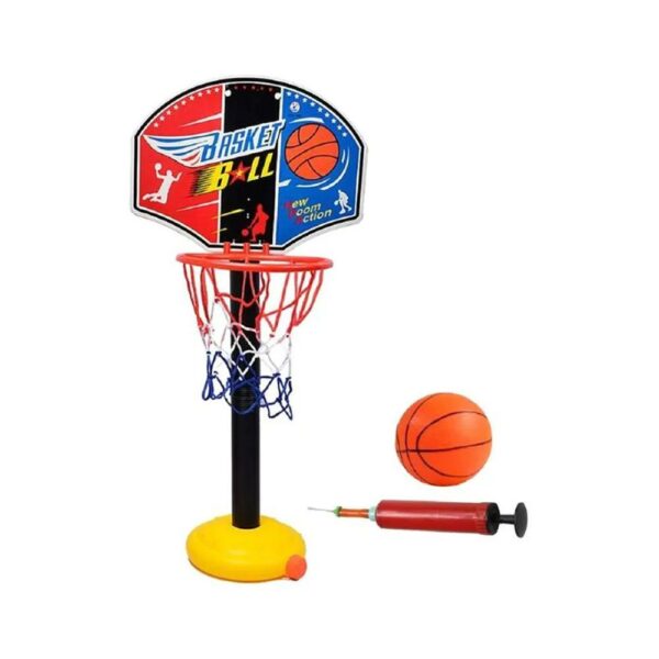 Mini Panier de Basketball Lot de Jeu Basket-ball Panneau de Basket Réglable avec Ballon