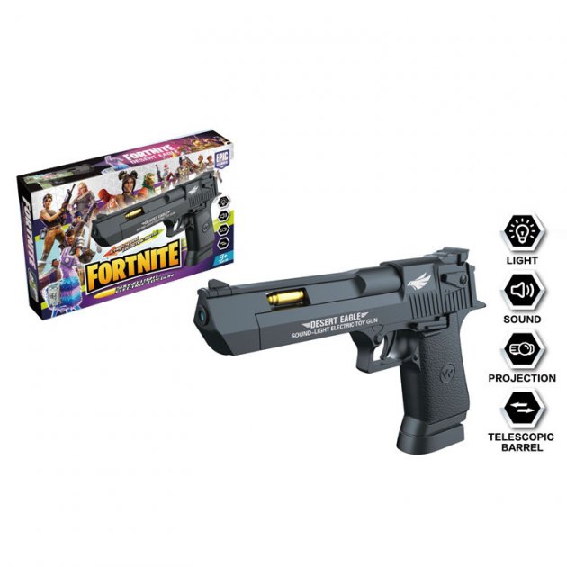 PISTOLET MAGNUM DESERT EAGLE FORTNITE NOIR