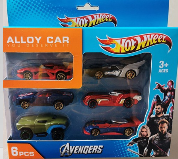 Coffret 6 véhicules – Hot Wheels voitures miniatures