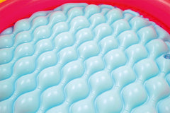 Piscine gonflable pataugeoire ronde Arc en Ciel 3 boudins 86 x 25 cm