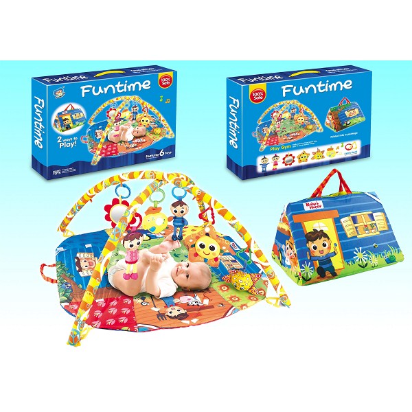 Tapis de jeu pour bébé pliable - FunTime