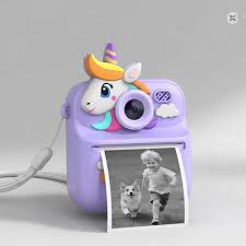 Appareil photo instantané Licorne pour enfant