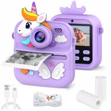 Appareil photo instantané Licorne pour enfant