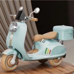 Vespa Moto électrique Kids Batterie 12v blanc