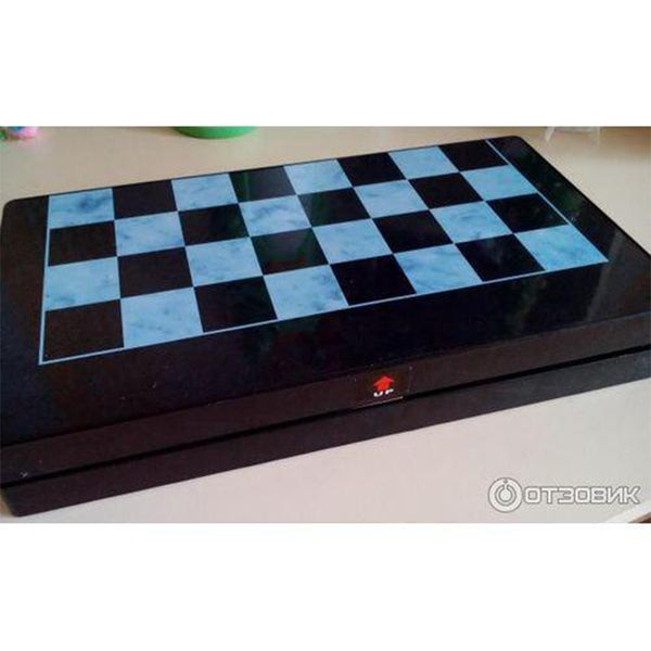 Jeu d'intelligence 3 en 1 : Echecs, dames et Backgammon