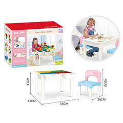 LA TABLE DE CONSTRUCTION EN BRIQUE