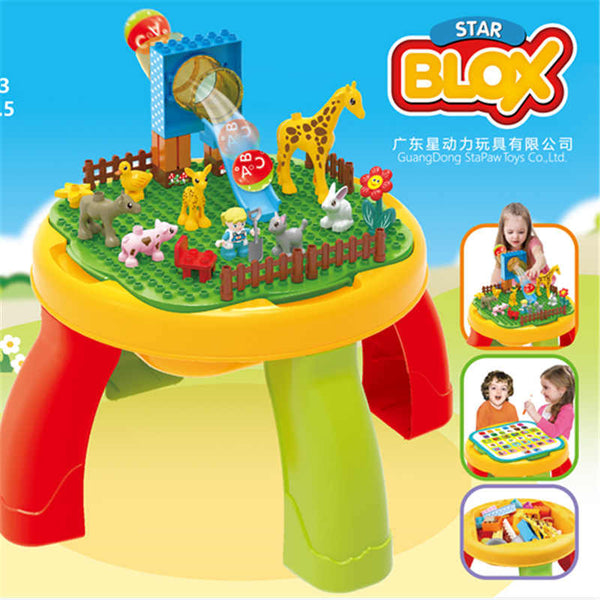 STAR BloX-ZooFunny Table multifonction pour construction